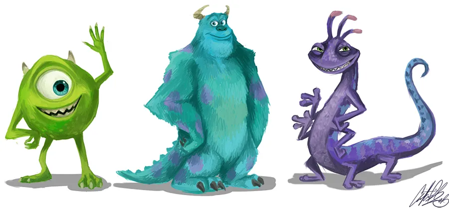 Monsters, Inc. by Tae-yun on DeviantArt