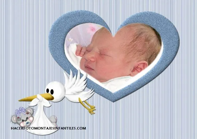 Fotomontajes para bebés recién nacidos gratis - Imagui