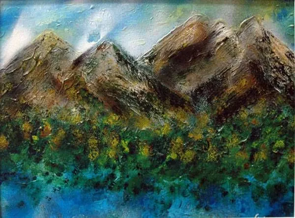 montaña-pintura lidia stef - Artelista.com