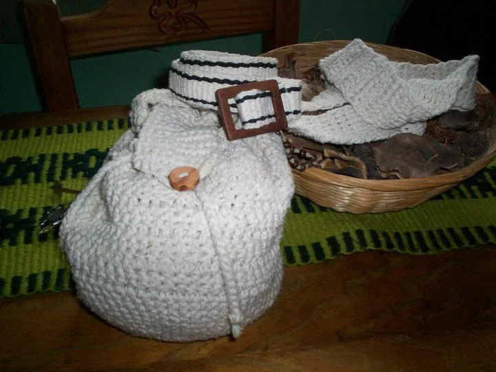Morrales tejidos a crochet - Imagui