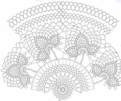 MOSSITA BELLA PATRONES Y GRÁFICOS CROCHET ": Cojín con piñas a ... MOSSITA BELLA PATRONES Y GRÁFICOS CROCHET ": Cojín con piñas a ...