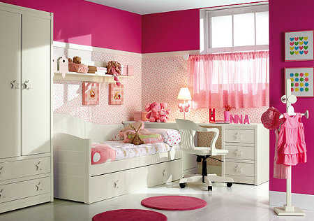 Muebles para la habitación de las niñas | Infantil - Decora Ilumina