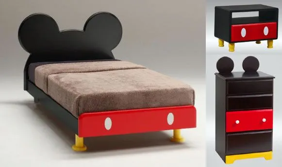 Muebles de Mickey y Minnie | Decoideas.Net