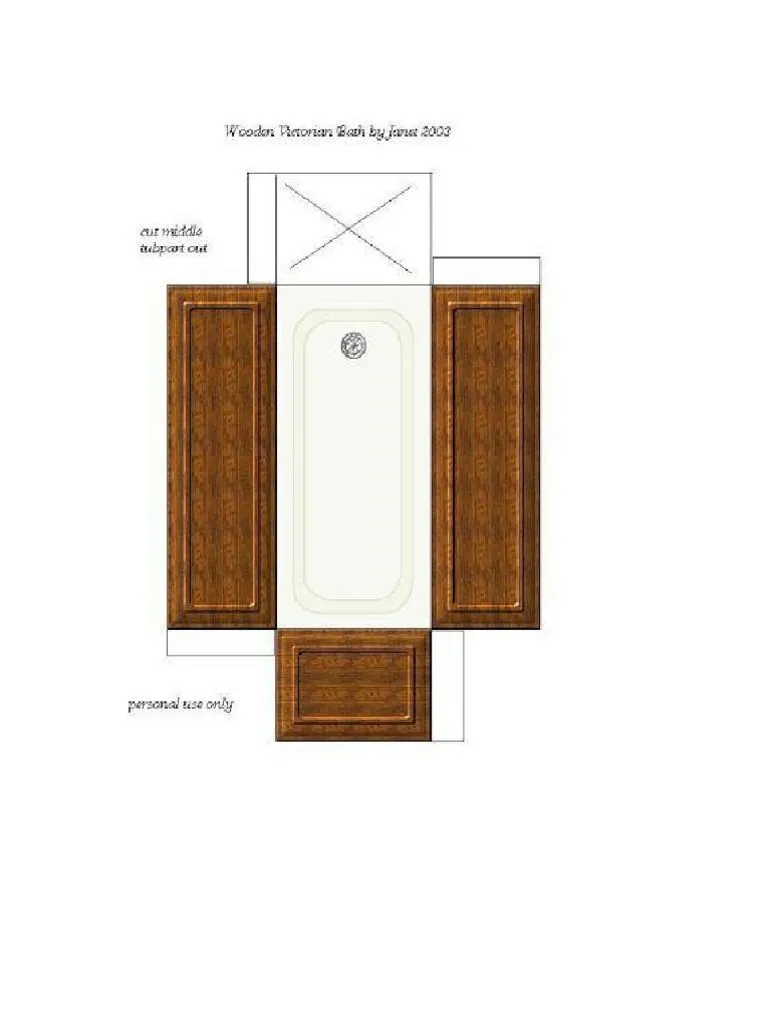 Muebles de Papel para Maqueta | PDF