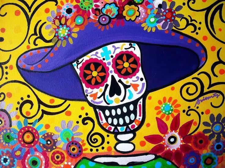 Día de Muertos. Wallpaper background. | Wallpapers | Pinterest ...