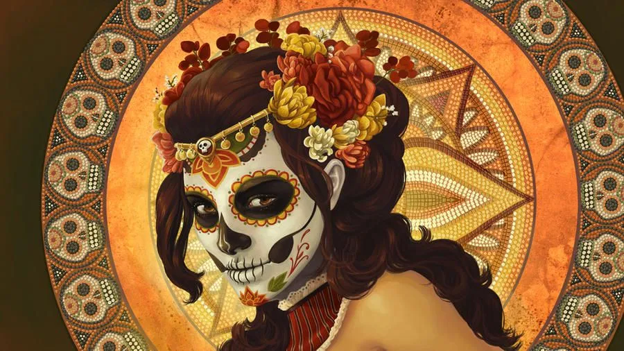 Dia de los Muertos - Wallpaper by AlixBranwyn on DeviantArt
