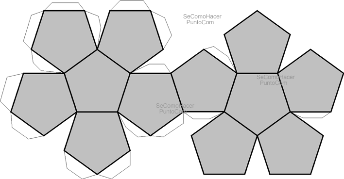 Figuras geometricas tridimensionales recortables - Imagui