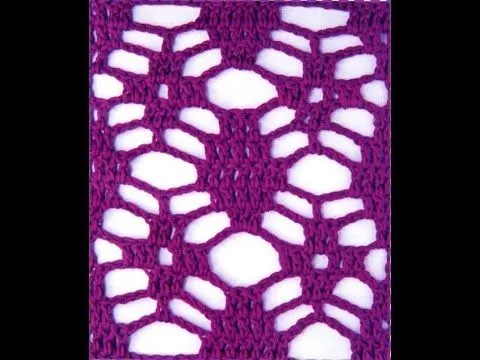 Muestras Calados 3 Tejidos a Crochet - YouTube