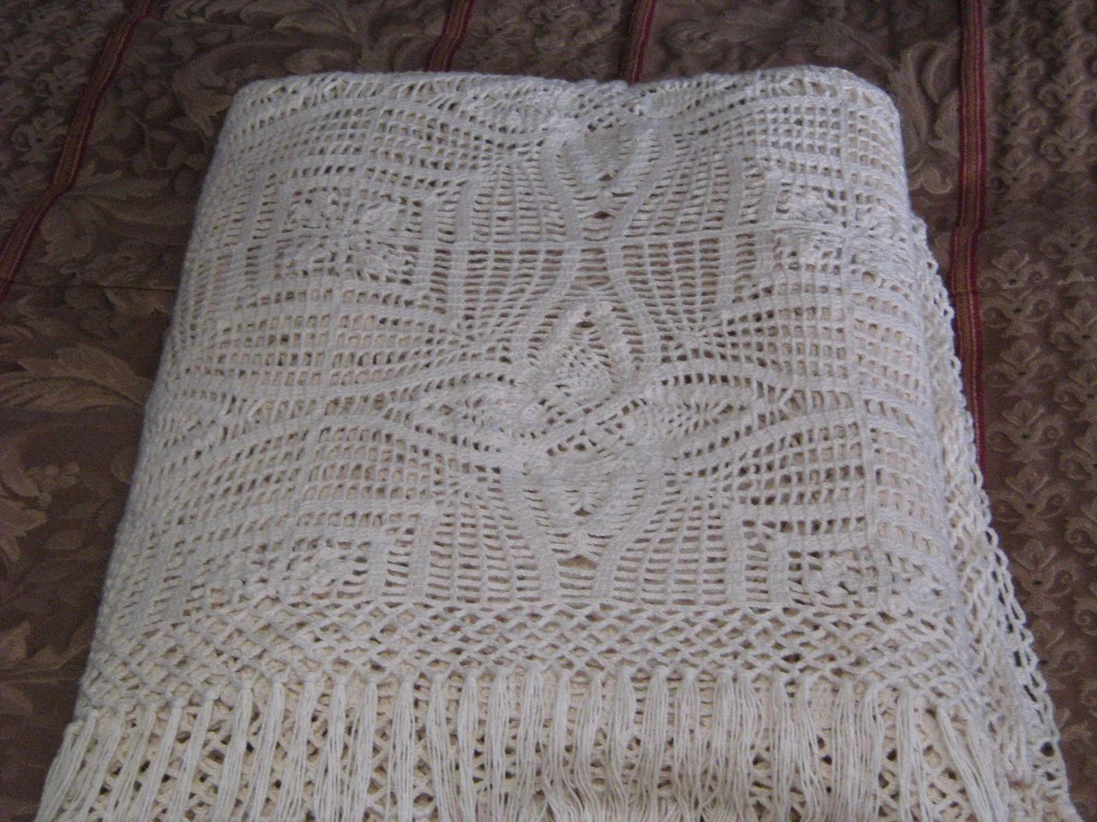Muestras de colchas tejidas en crochet - Imagui