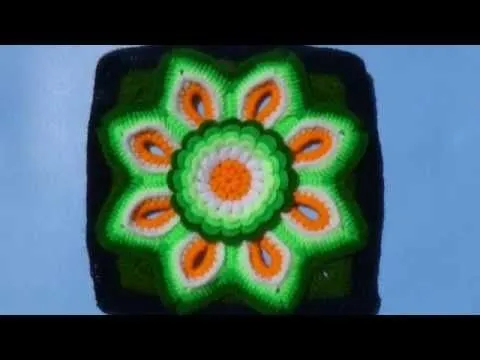 muestras de tejidos a crochet para colchas de colores - YouTube