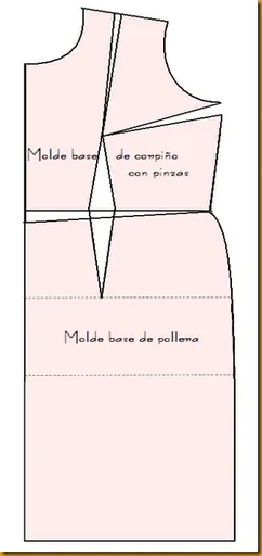 Mujeres y alfileres: Moldería base de vestidos