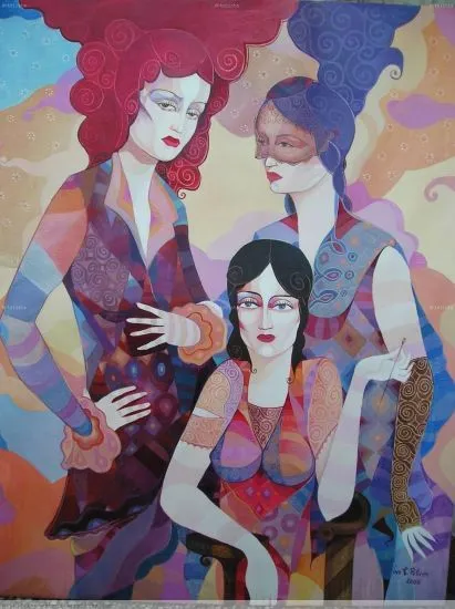 Tres Mujeres. Ivo Petrov. España.