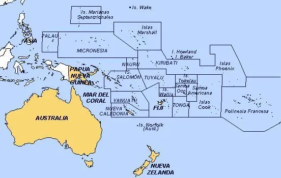 El mundo con carlos: Oceania