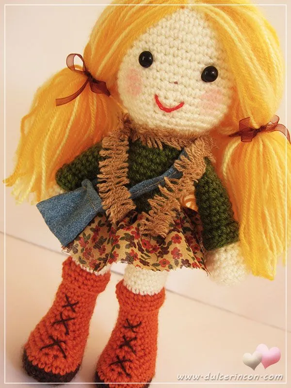 Muñeca de crochet | dulce rincon