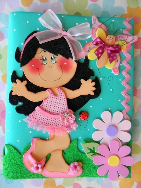 muñeca de foami para baby shower | CARPETAS | Pinterest | Duchas ...