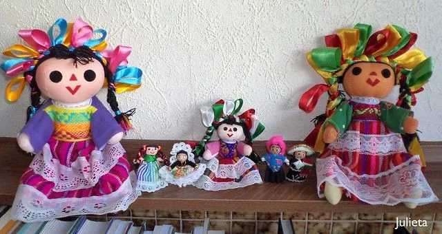 Como hacer una muñeca de trapo mexicana - Imagui