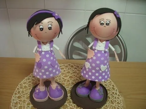 Muñecas embarazadas de fomi - Imagui