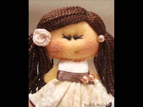Muñecas de fieltro - Muñeca de porcelana - Don Omar - YouTube