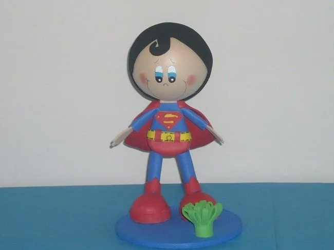 Muñecas Fofuchas: Como hacer fofucho Superman
