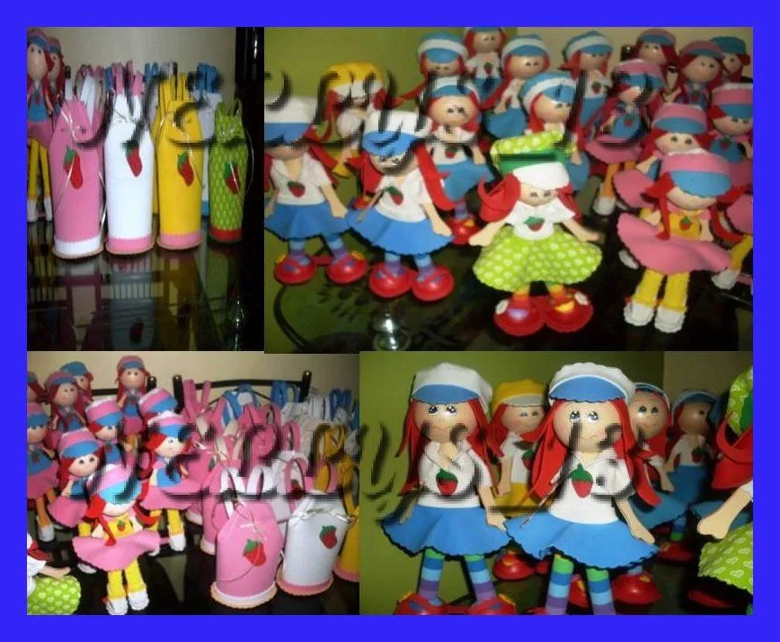 Las muñecas de Nellys...magia y encanto en foami.: ROSITA FRESITA