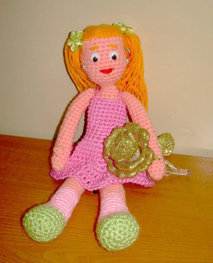 Tercera Muñequita tejida a crochet se fue a su casita | elrincondelana Tercera Muñequita tejida a crochet se fue a su casita | elrincondelana
