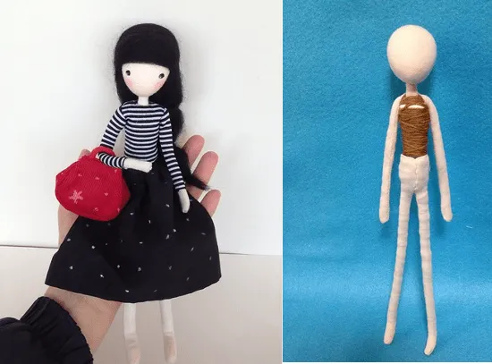 Cómo hacer muñecas tilda movibles | diarioartesanal | Bloglovin'