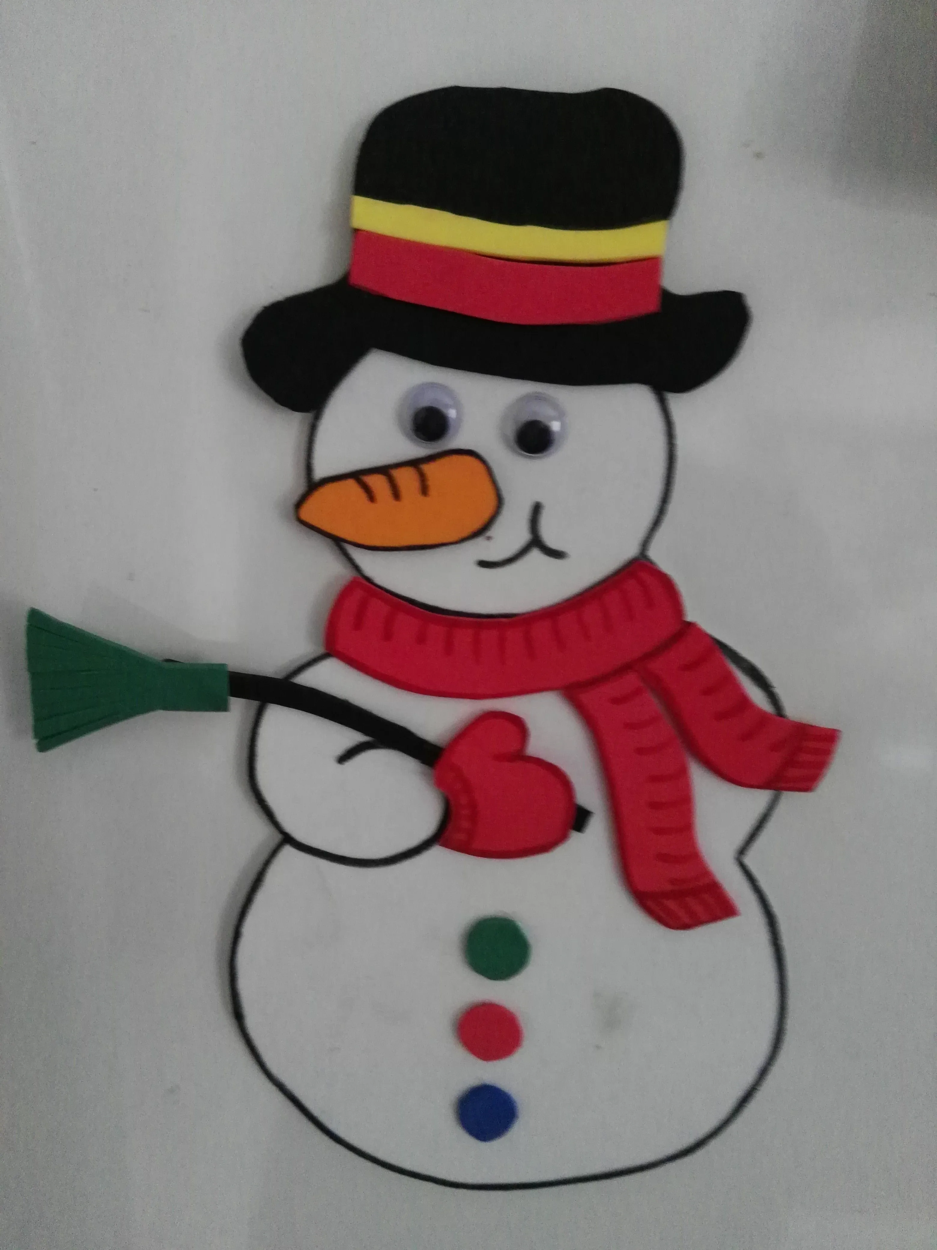 Muñeco De Nieve En Foami BEC | Muneco de nieve, Manualidades navidad  infantil, Adornos de navidad de tela