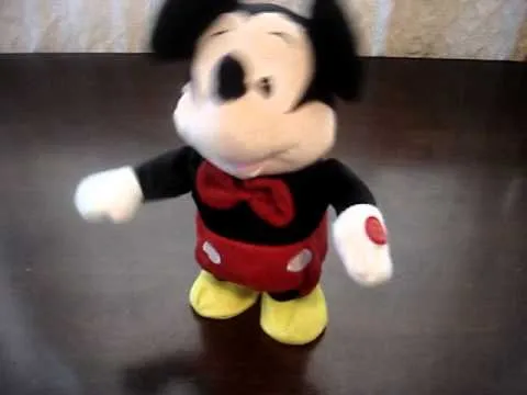 Muñeco Peluche Mickey Mouse Bailando!!!!! - YouTube