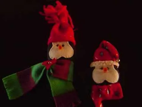 Muñecos para navidad - YouTube