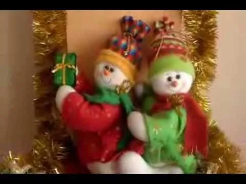 Muñecos Navideños: Amiguitos Nieve - YouTube