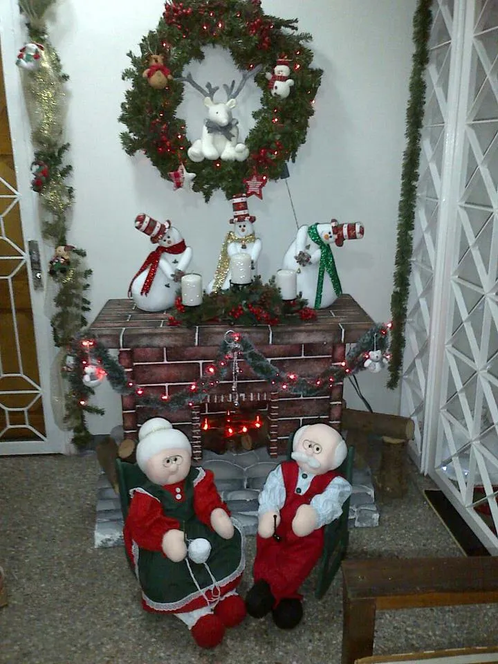 Muñecos navideños: febrero 2013