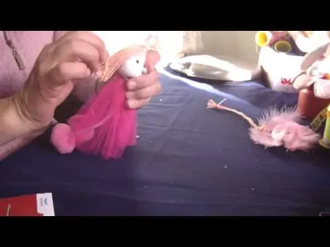 Muñecos Soft...hadita con alas de plumas 2/2 proyecto 30 - YouTube