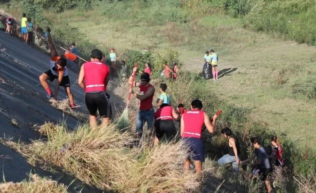 Y el Municipio?… Deportistas victorenses limpian márgenes del río ...