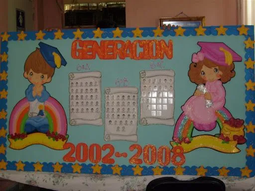 Murales de graduación de preescolar - Imagui