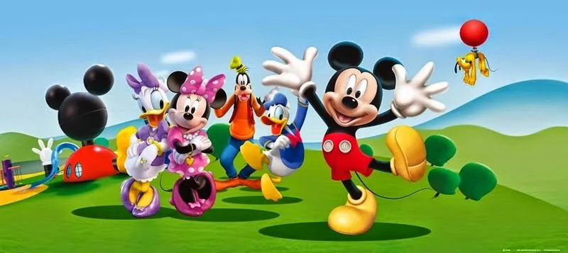 Murales de Mickey Mouse y sus amigos - Imagui