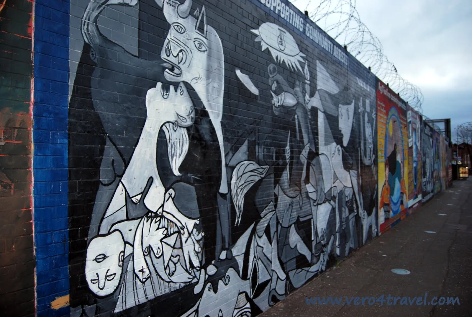 Murales del Oeste Belfast, Falls road. ~ vero 4 travel Murales del Oeste Belfast, Falls road. ~ vero 4 travel