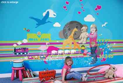 Murales personalizados para habitaciones infantiles - Video Decoración