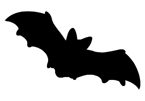 murcielago silueta - Orientación Andújar - Recursos Educativos
