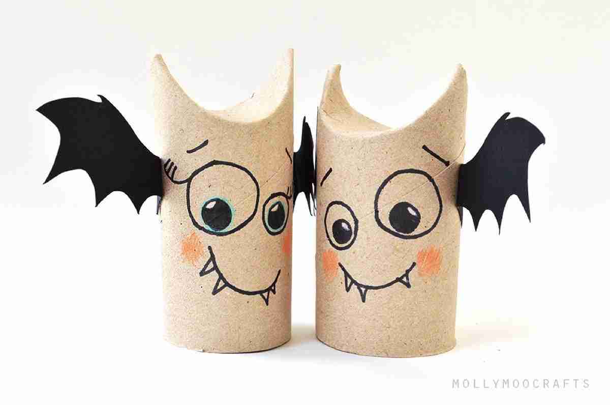 Cómo hacer murciélagos para decorar en Halloween Cómo hacer murciélagos para decorar en Halloween