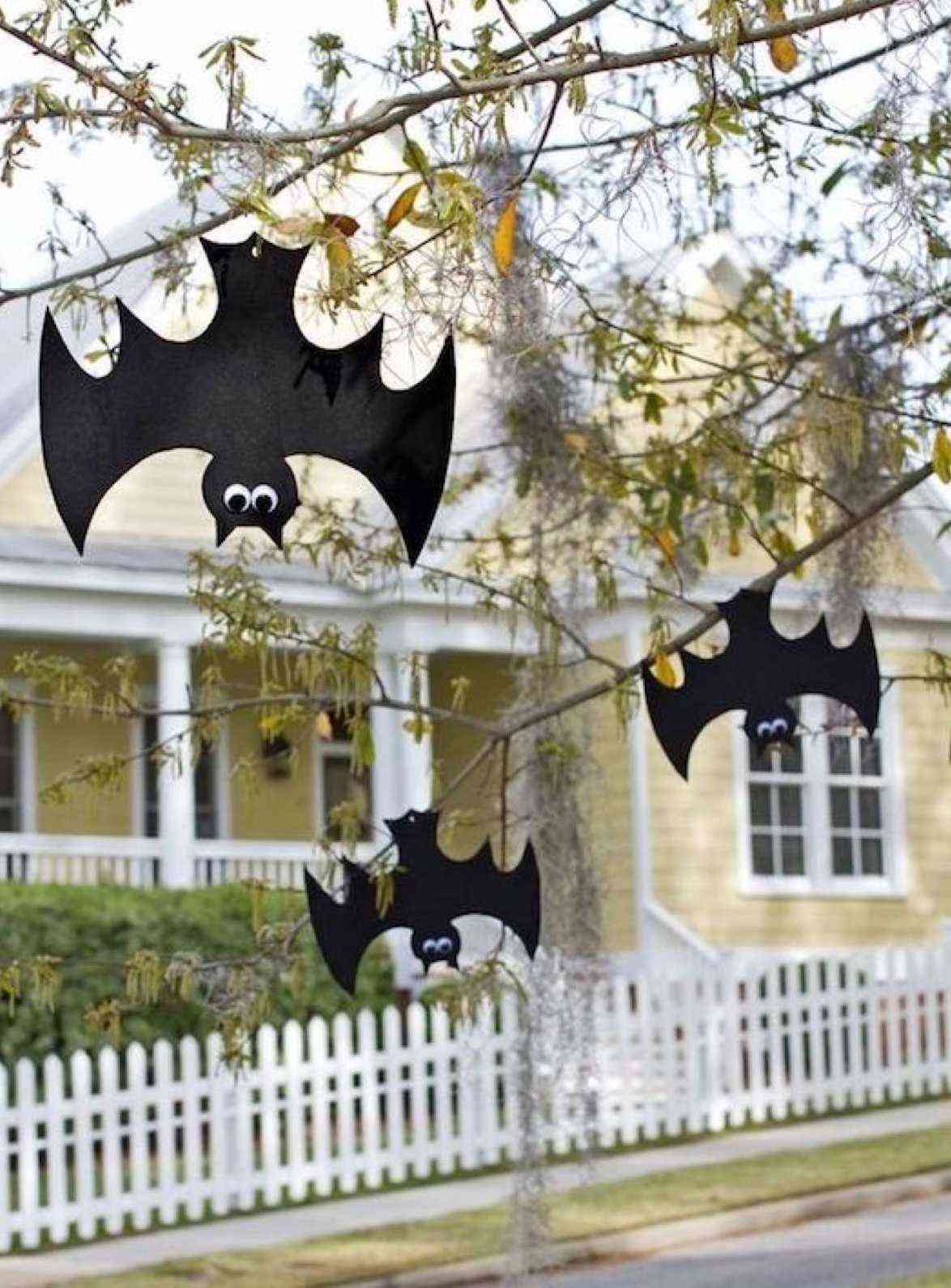 Cómo hacer murciélagos para decorar en Halloween