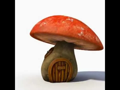 Mushroom 3D - Hongo cartoon - YouTube