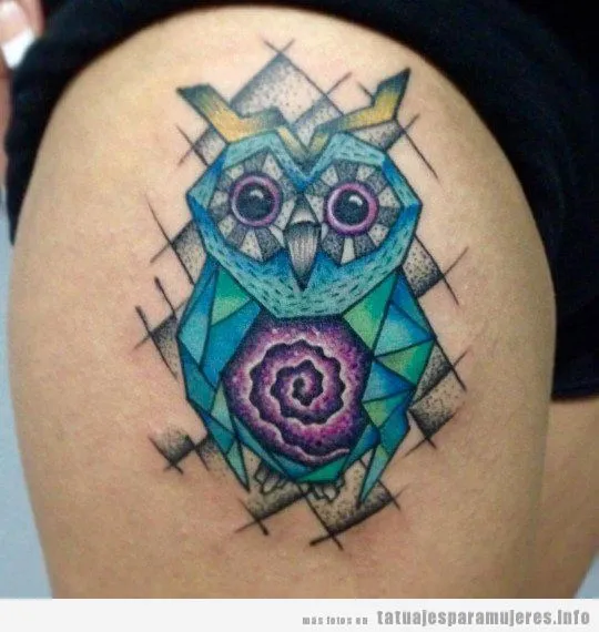 Búho | Tatuajes para mujeres | Blog de fotos de tattoos para ...