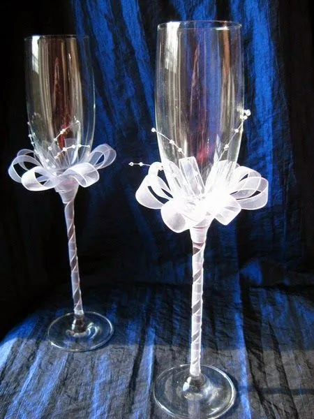 MuyAmeno.com: Copas de Boda Decoradas, parte 3 MuyAmeno.com: Copas de Boda Decoradas, parte 3