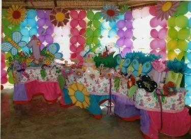MuyAmeno.com: Decoración de Fiestas Infantiles con Globos