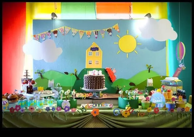 MuyAmeno.com: Decoracion de Fiestas Infantiles, Peppa Pig, parte 2