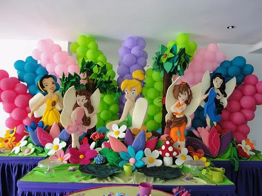 MuyAmeno.com: Decoracion Tinkerbell para Fiestas Infantiles, parte 4