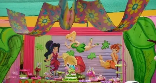 MuyAmeno.com: Decoracion Tinkerbell para Fiestas Infantiles, parte 2