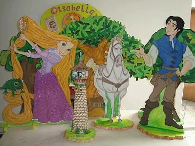 MuyAmeno.com: Fiestas Infantiles, Decoración Enredados, Rapunzel