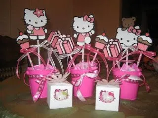 MuyAmeno.com: Fiestas Infantiles, Decoración Hello Kitty, Centros ... MuyAmeno.com: Fiestas Infantiles, Decoración Hello Kitty, Centros ...