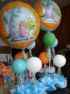 MuyAmeno.com: Fiestas Infantiles, Decoración Monster Inc, Centros ...